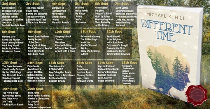#ULTIMATEBLOGTOUR REVIEW! A DIFFERENT TIME by Michael K.&nbsp;Hill