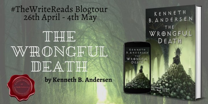 BLOG TOUR BOOK REVIEW of THE WRONGFUL DEATH by Kenneth B. Anderson #thewritereads&nbsp;#TWRTours